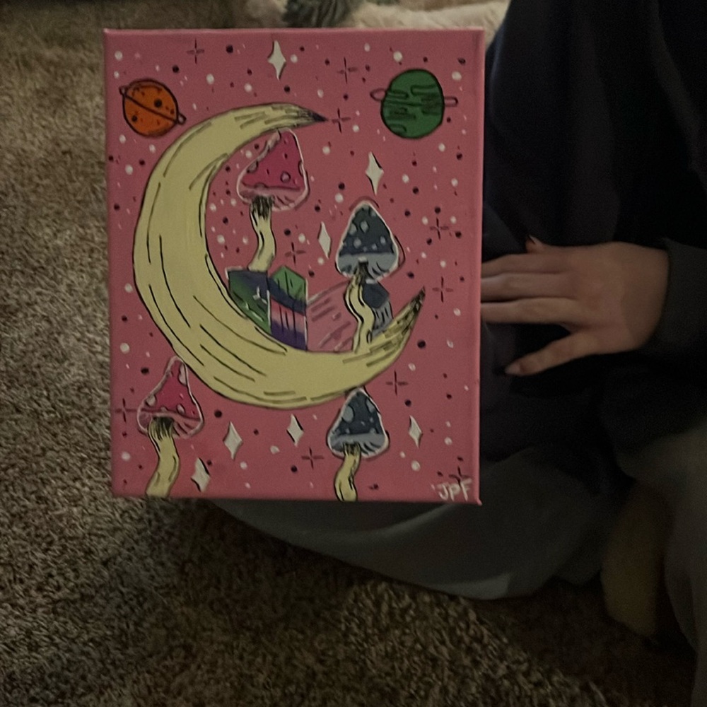 Mushroom moon